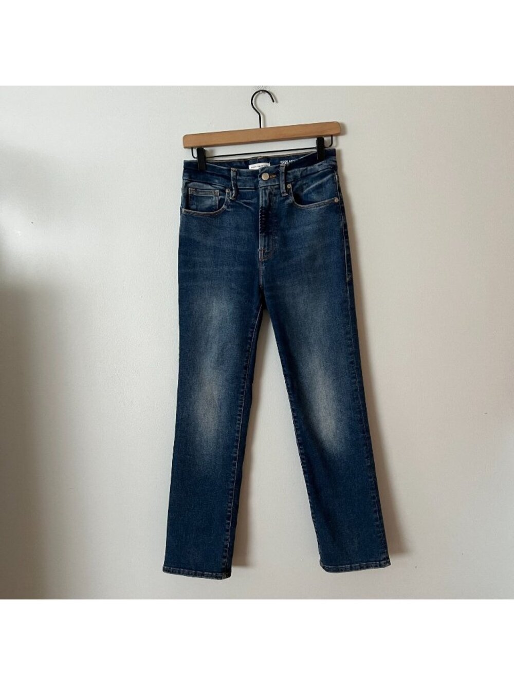 Good American Always Fits Good Straight Ankle Jeans Women's Size 6-12